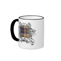 MacRae Tartan Shield mugs