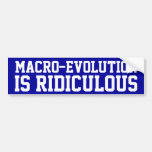 Macro-Evolution Bumper Sticker