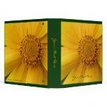 Macro Flower Personalized Avery Photo Album Binder