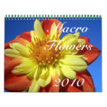 Macro Flowers 2010 calendars