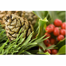 Macro Photo Of Cone On Advent Wreath photo sculptures by lifesphere Macro Photo Of Cone On Advent Wreath photo sculptures