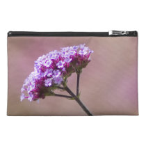 Macro Purple and Pink Flowers Travel Accessories Bags