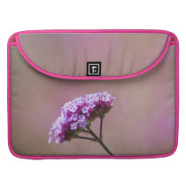 Macro Purple and Pink Flowers MacBook Pro Sleeve
