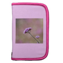 Macro Purple and Pink Flowers Planner