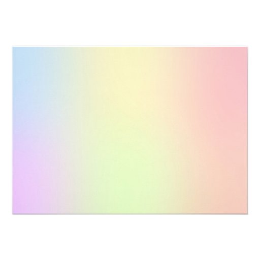 Macro Rainbow Roses Wedding Invitations