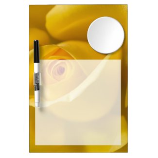 Macro Yellow Rose Dry Erase Whiteboards
