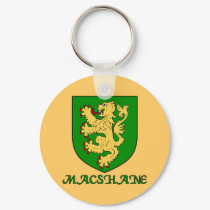 MacShane Family Shield Keychain by NameShack MacShane Family Shield Keychain