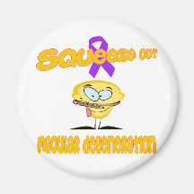 Macular Degeneration Fridge Magnets