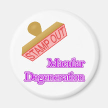 Macular Degeneration Refrigerator Magnets
