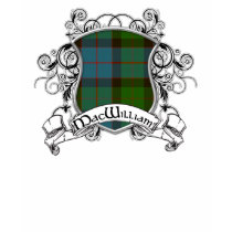 MacWilliam Tartan Shield t-shirts