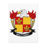 Macy Family Crest Post Cards