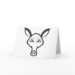 Mad Aardvark Greeting Card