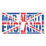 Mad About England Picture Card