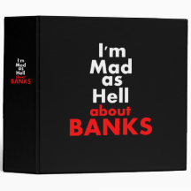 Mad as Hell 3 Ring Binders