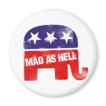 Mad as Hell Conservative Republican Magnets