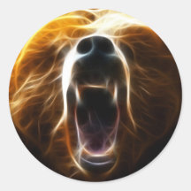 Mad Bear Stickers