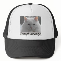 Mad Cat Enough Already hats