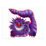 Mad Cheshire Cat Fire Post Cards