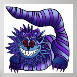 Mad Cheshire Cat Posters
