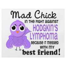 Mad Chick 2 Best Friend Hodgkin's Lymphoma Flyer