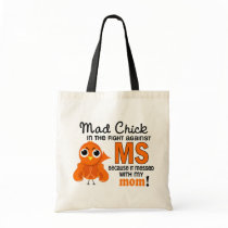 Mad Chick 2 Mom Multiple Sclerosis MS Canvas Bags
