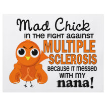 Mad Chick 2 Nana Multiple Sclerosis MS Full Color Flyer