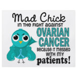 Mad Chick 2 Patients Ovarian Cancer Custom Flyer