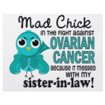 Mad Chick 2 Sister-In-Law Ovarian Cancer Full Color Flyer