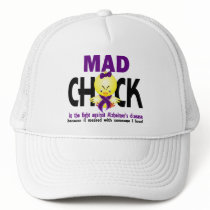 Mad Chick In The Fight Alzheimer’s Disease Mesh Hat