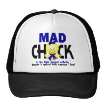 Mad Chick In The Fight Arthritis Mesh Hat