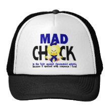 Mad Chick In The Fight Rheumatoid Arthritis Mesh Hat
