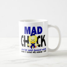 Mad Chick In The Fight Rheumatoid Arthritis Coffee Mug