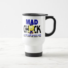 Mad Chick In The Fight Rheumatoid Arthritis Mugs