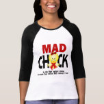Mad Chick In The Fight Stroke Tee Shirts