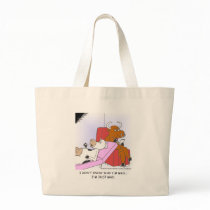 Mad Cow In Therapy Funny Gifts & Collectibles Tote Bag