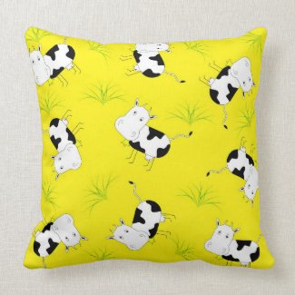 Mad Cow Pillow
