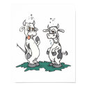 mad crazy cows posters