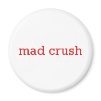 Mad Crush Logo Refrigerator Magnets