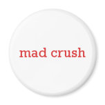 Mad Crush Logo Refrigerator Magnets