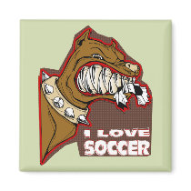 Mad Dog Soccer magnets by ZazzIt Mad Dog Soccer magnets