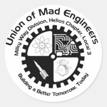 Mad Engineers Sticker