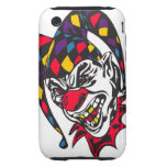 mad evil jester clown tough iphone 3 covers