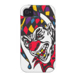 mad evil jester clown vibe iPhone 4 cover