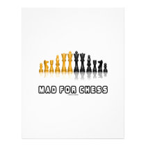 Mad For Chess (Reflective Chess Set) Letterhead