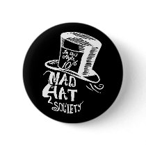 Mad Hat Society Button