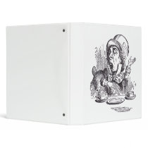 Mad Hatter 1 3 Ring Binders