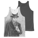 Mad Hatter All Over Tank Top All-Over Print Tank Top