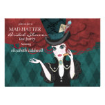 Mad Hatter Bridal Shower Tea Party Invitation