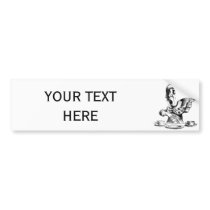 Mad Hatter bumper stickers