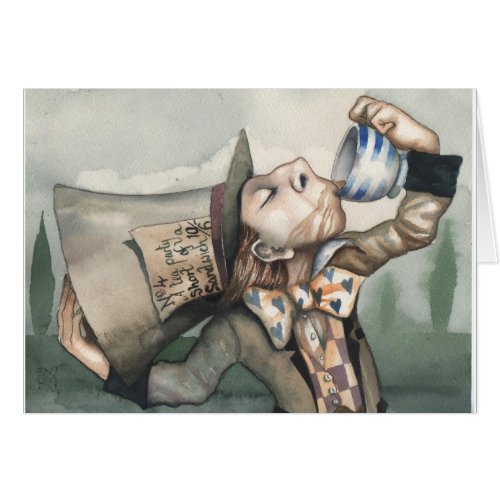 Mad hatter card